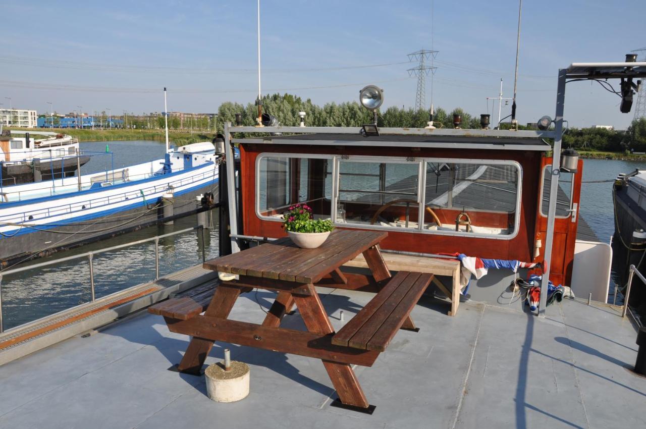 Private Lodge On Houseboat Ámsterdam Exterior foto